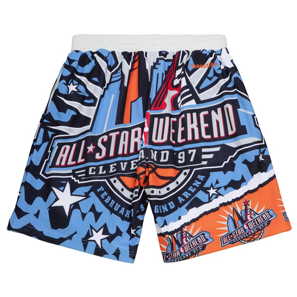 MITCHELL & NESS NBA JUMBOTRON 2.0 SUBLIMATED SHORTS ALL STAR