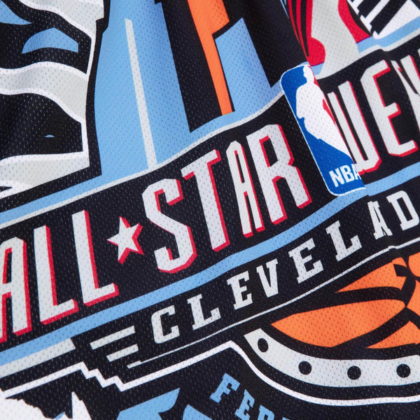 MITCHELL & NESS NBA JUMBOTRON 2.0 SUBLIMATED SHORTS ALL STAR