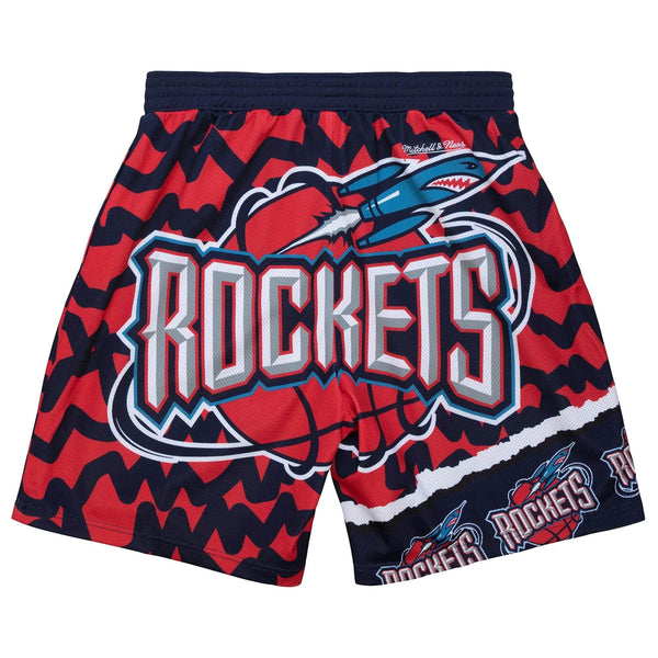 MITCHELL & NESS NBA JUMBOTRON 2.0 SUBLIMATED SHORTS HOUSTON ROCKETS