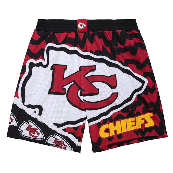 MITCHELL & NESS NFL JUMBOTRON 2.0 SUBLIMATED SHORTS KANSAS CITY CHIEFS