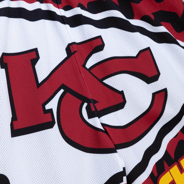 MITCHELL & NESS NFL JUMBOTRON 2.0 SUBLIMATED SHORTS KANSAS CITY CHIEFS