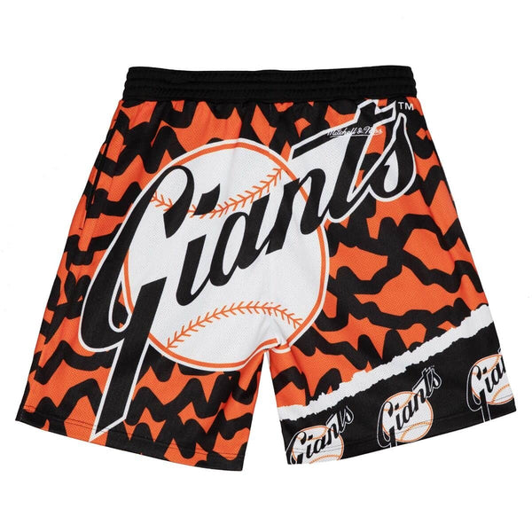 MITCHELL & NESS MLB JUMBOTRON 2.0 SUBLIMATED SHORTS SAN FRANCISCO GIANTS