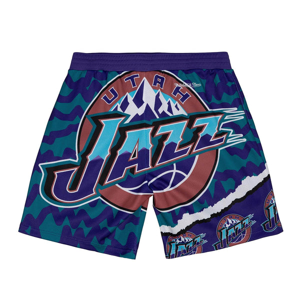 MITCHELL & NESS NBA JUMBOTRON 2.0 SUBLIMATED SHORTS UTAH JAZZ