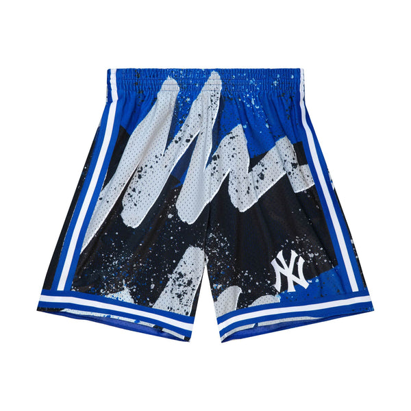 Mens Mitchell & Ness MLB HYPER HOOPS FASHION SHORTS - NY YANKEES