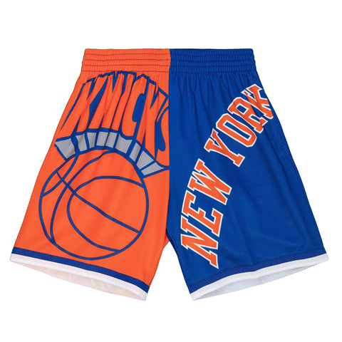 MITCHELL & NESS NBA BIG FACE FASHION SHORTS 5.0 NY KNICKS