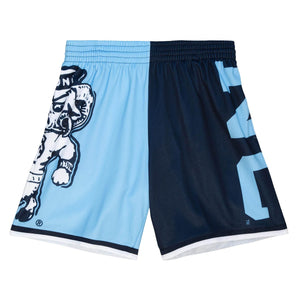 MITCHELL & NESS NCAA BIG FACE FASHION SHORT 5.0 NORTH CAROLINA TAR HEELS