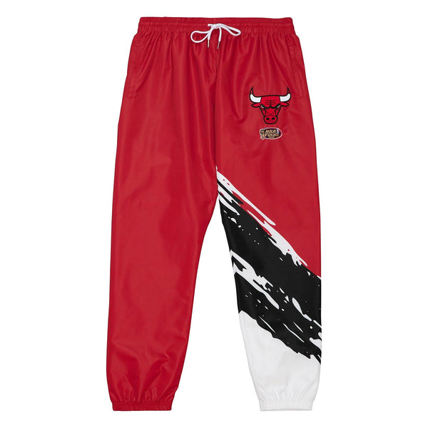 MITCHELL & NESS NBA PAINTBRUSH WARM UP PANTS CHICAGO BULLS