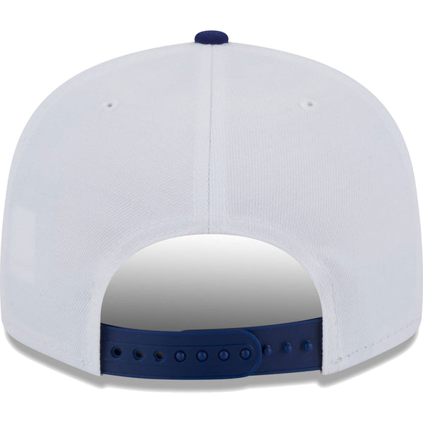 [60310269] MENS NEW ERA MLB TEXAS RANGERS 950 CREST STACK SNAPBACK - WHITE/ROYAL
