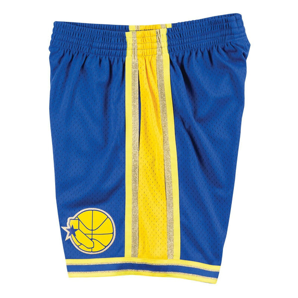 [SMSHNG18406-GSWROYA90] Mens Mitchell & Ness NBA CNY Swingman Shorts GS Warriors 95-96