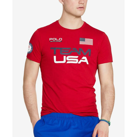 [889697928381] Mens Polo Ralph Lauren Mens Team USA 2016 Olympics Jersey T-Shirt
