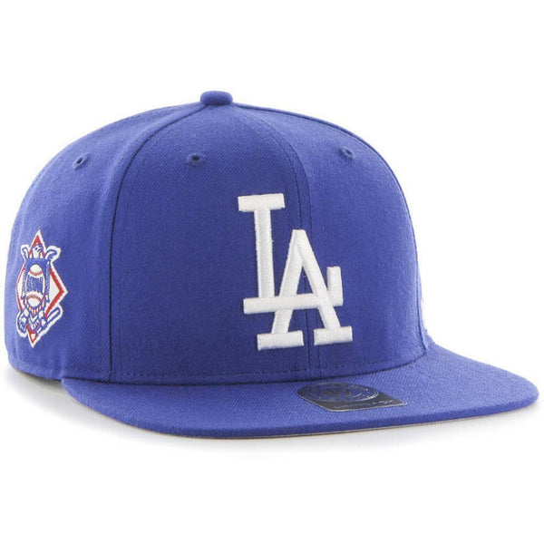 Mens 47 Brand LA Dodgers Captain Snapback - Royal Blue