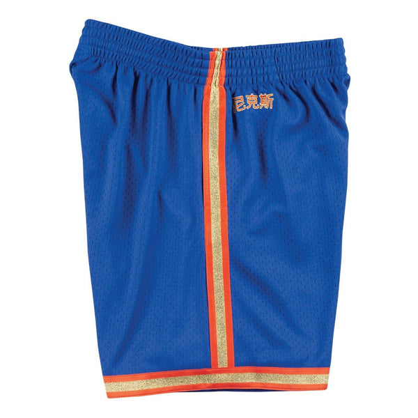 [SMSHNG18408-NYKROYA91] Mens Mitchell & Ness NBA CNY Swingman Shorts NY Knicks 91