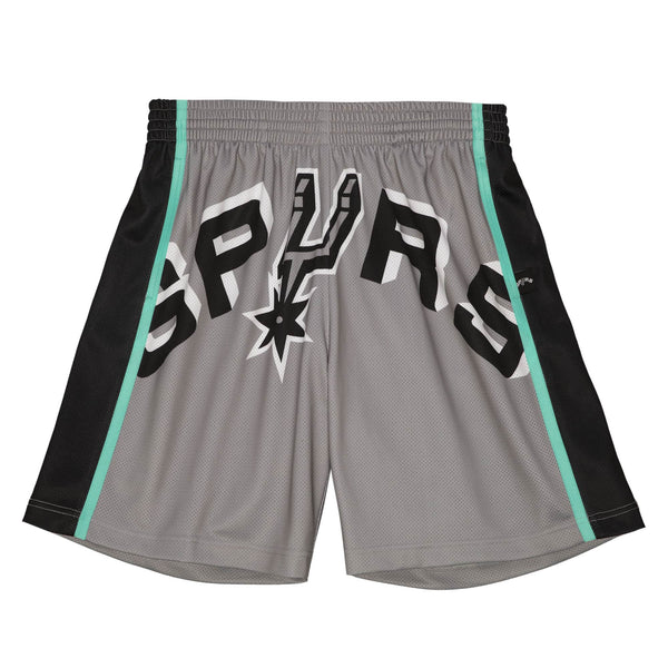 MITCHELL & NESS NBA BLOWN OUT FASHION SHORTS SAN ANTONIO SPURS