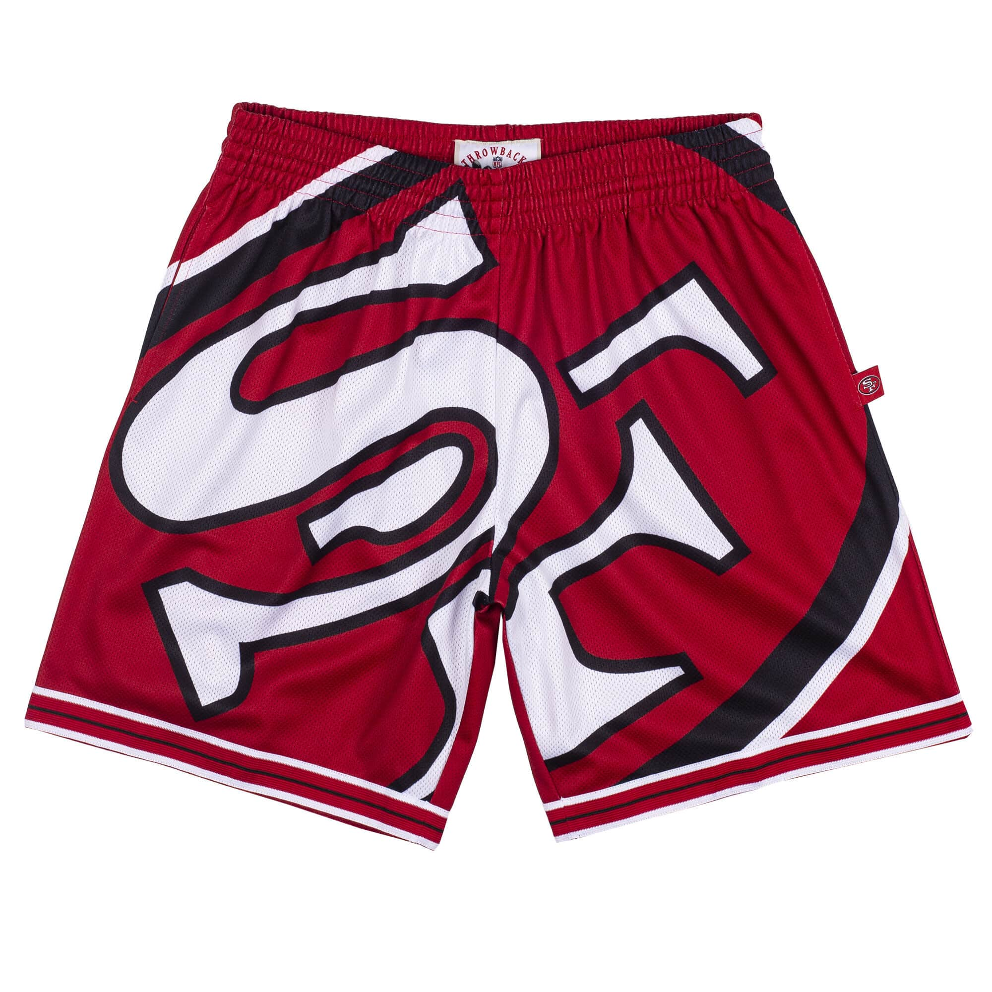 MITCHELL & NESS NFL BIG FACE SHORTS SAN FRANCISCO 49ERS