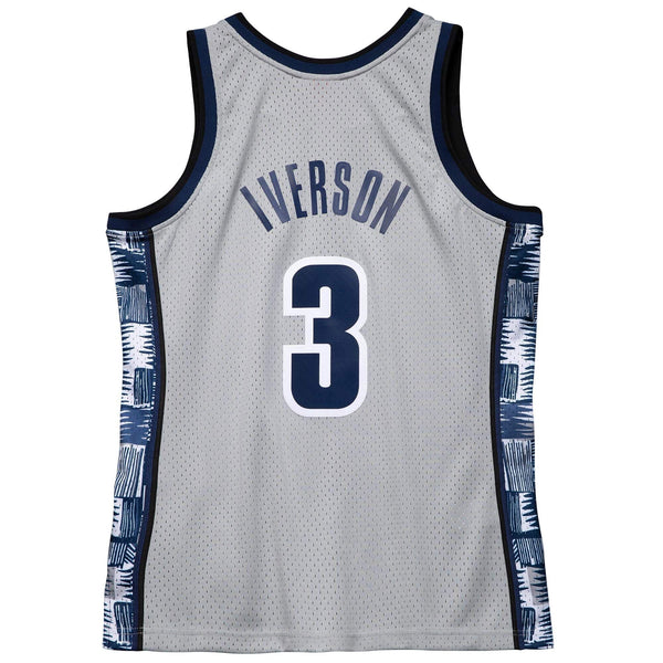 Mens Mitchell & Ness NCAA SWINGMAN JERSEY - GEORGETOWN HOYAS ALLEN IVERSON