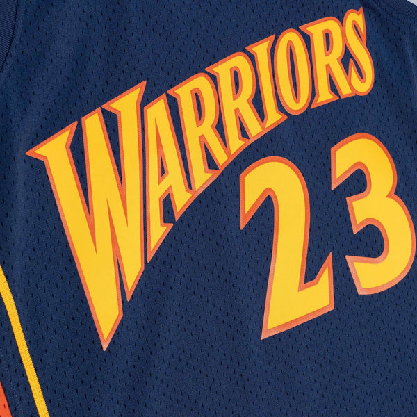 MITCHELL & NESS NBA DARK JERSEY GOLDEN STATE WARRIORS 2002 JASON RICHARDSON
