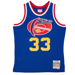 MITCHELL & NESS NBA DARK JERSEY DENVER NUGGETS 1975 DAVID THOMPSON