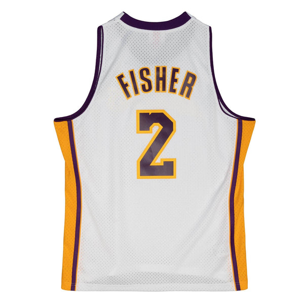 MITCHELL & NESS NBA ALTERNATE JERSEY LA LAKERS 2002 DEREK FISHER