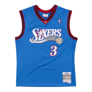 Mens Mitchell & Ness NBA SWINGMAN ALTERNATE JERSEY - 76ERS 2000 ALLEN IVERSON