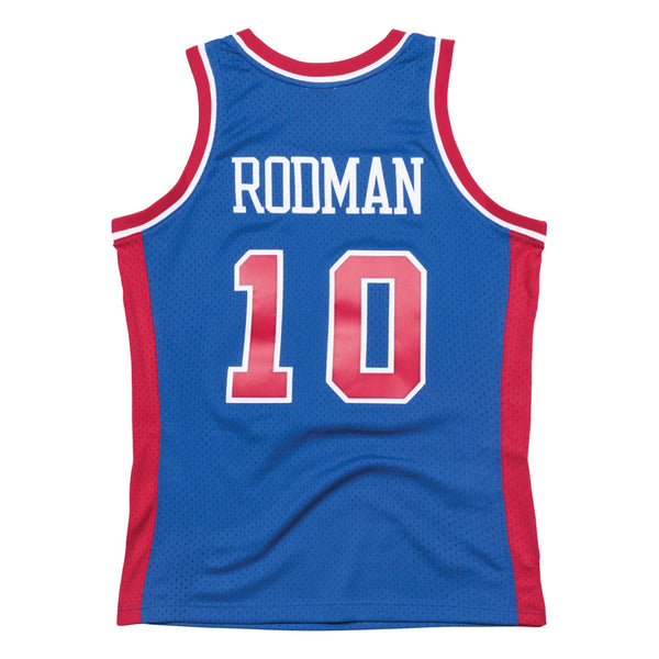 Mens Mitchell & Ness NBA SWINGMAN ROAD JERSEY- DETROIT PISTONS 88 DENNIS RODMAN