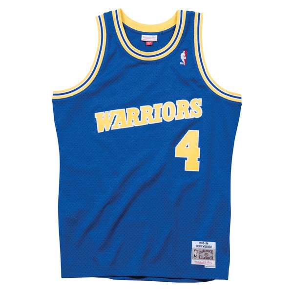 [GSWROYA93CWE] Mens Mitchell & Ness NBA Swingman Road Jersey Warriors 93 Chris Webber