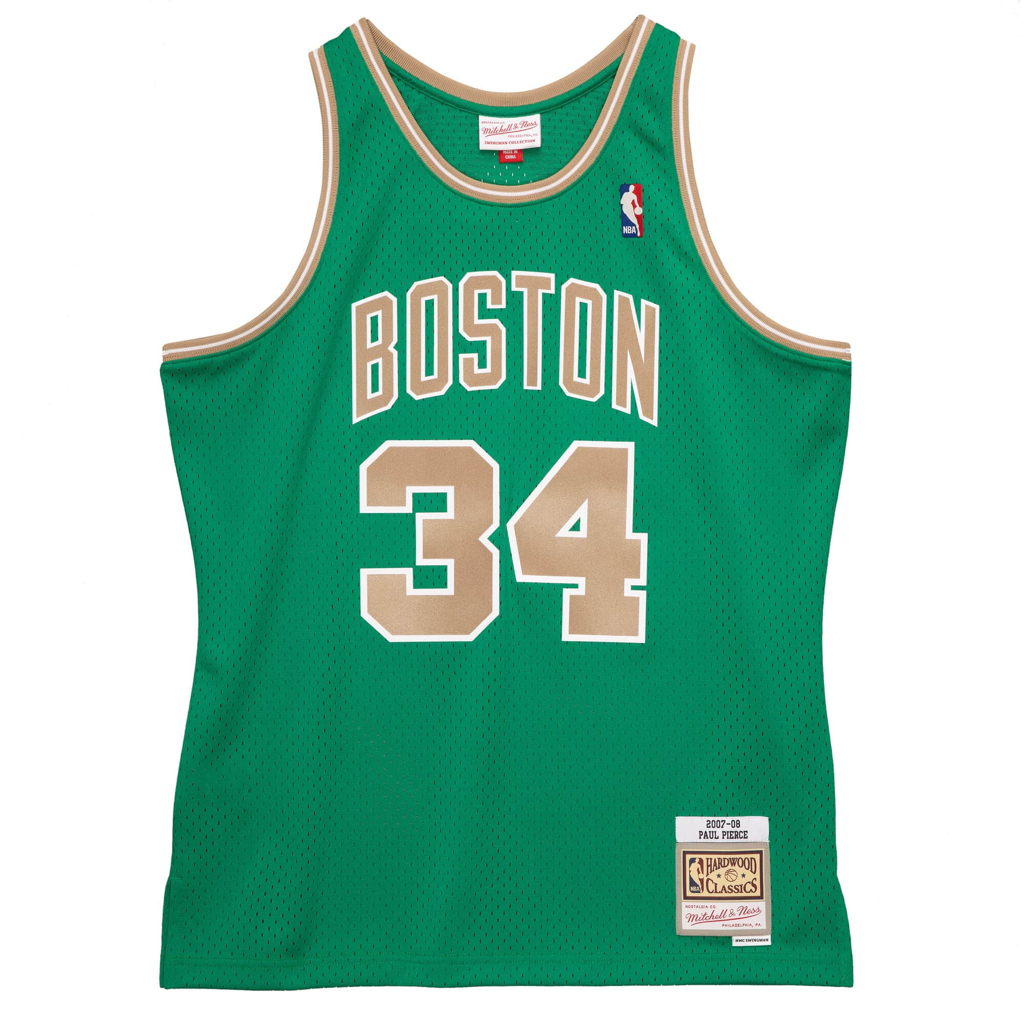 MITCHELL & NESS NBA SWINGMAN JERSEY BOSTON CELTICS 07 PAUL PIERCE