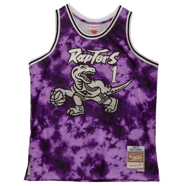Mens Mitchell & Ness NBA GALAXY SWINGMAN JERSEY - RAPTORS 1998 TRACY MCGRADY