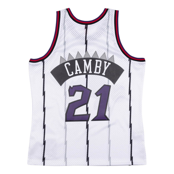 MITCHELL & NESS NBA SWINGMAN JERSEY TORONTO RAPTORS 97 MARCUS CAMBY