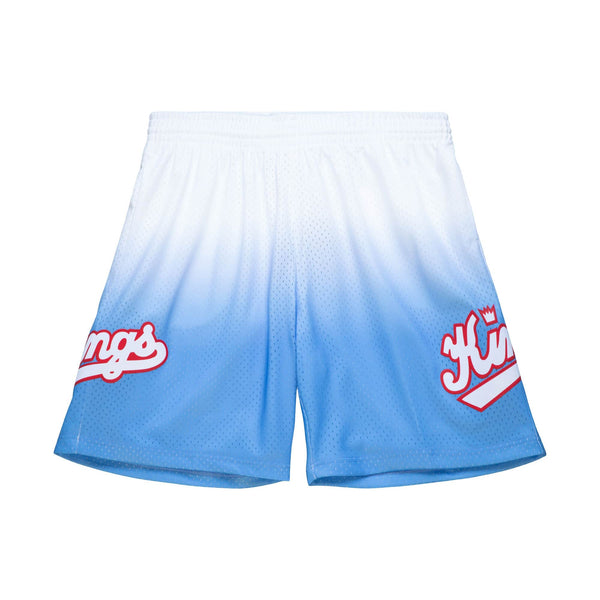 MITCHELL & NESS NBA FADEAWAY SWINGMAN SHORTS SACRAMENTO KINGS 1985