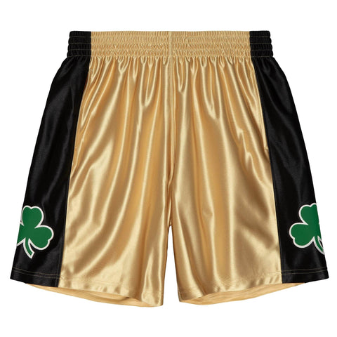 MITCHELL & NESS NBA 75TH GOLD SWINGMAN SHORTS BOSTON CELTICS 2007