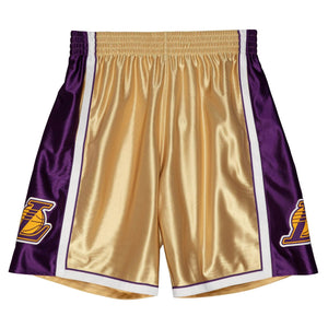 MITCHELL & NESS NBA 75TH GOLD SWINGMAN SHORTS LA LAKERS 2009