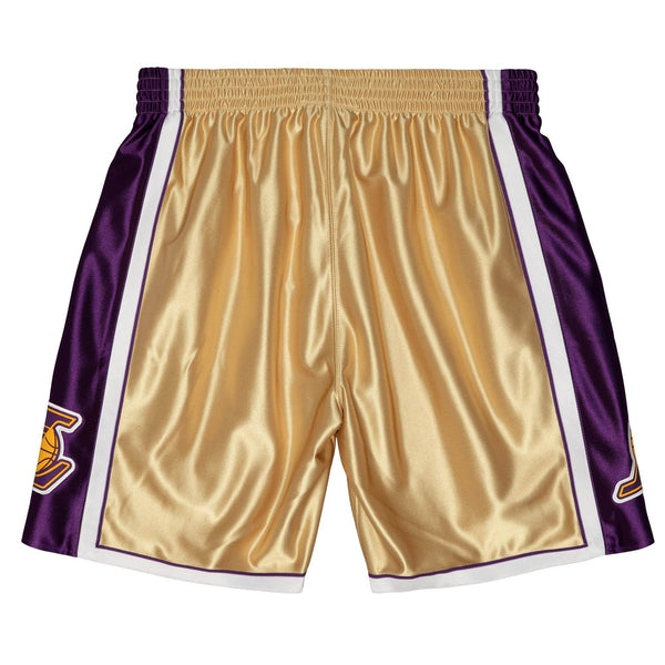 MITCHELL & NESS NBA 75TH GOLD SWINGMAN SHORTS LA LAKERS 2009