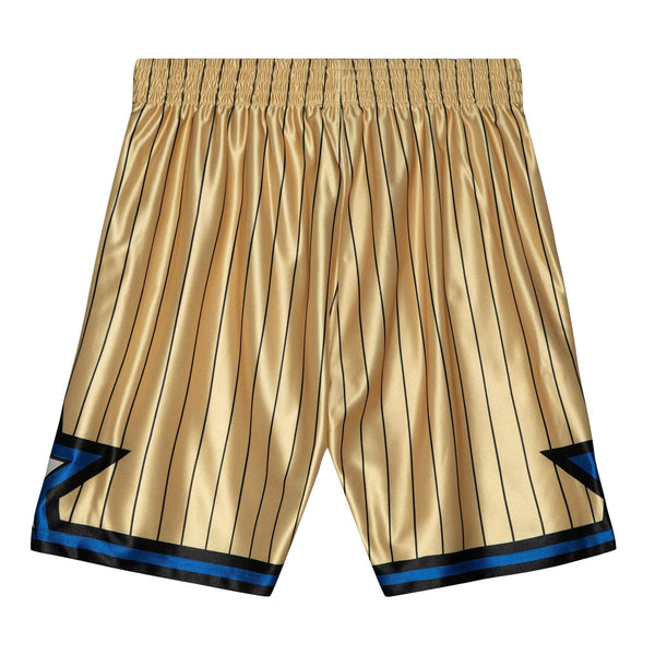 MITCHELL & NESS NBA 75TH GOLD SWINGMAN SHORTS ORLANDO MAGIC 1993