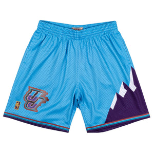 Mens Mitchell & Ness NBA Reload Swingman Short Jazz 1996