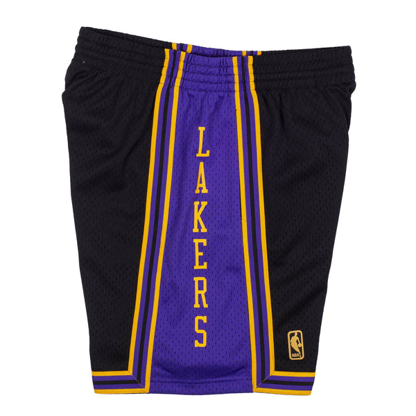 Mens Mitchell & Ness NBA Reload Swingman Short Lakers 1996