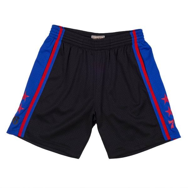 Mens Mitchell & Ness NBA Reload Swingman Short 76ers 1976