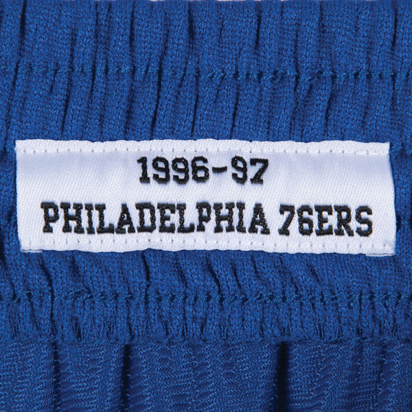 MITCHELL & NESS NBA SWINGMAN ALTERNATE SHORTS PHILADELPHIA 76ERS 96-97