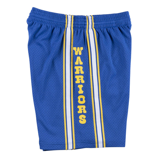 MITCHELL & NESS NBA ROAD SWINGMAN SHORTS GOLDEN STATE WARRIORS 81-82