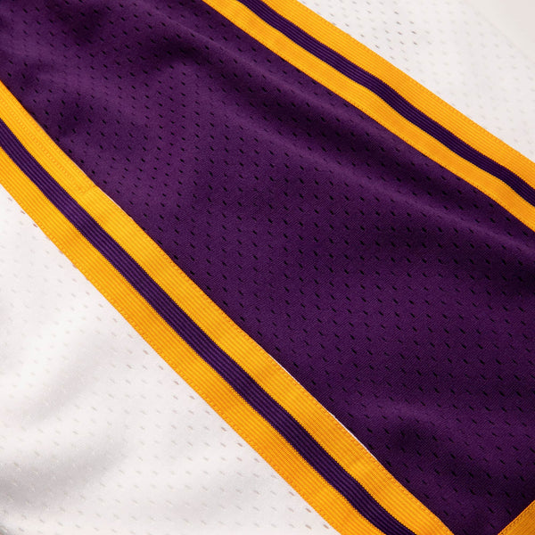 Mens Mitchell & Ness NBA Reload 2.0 Swingman Shorts Lakers 1984