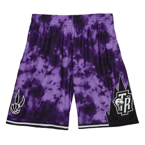 Mens Mitchell & Ness NBA GALAXY SWINGMAN SHORTS - TORONTO RAPTORS 1998