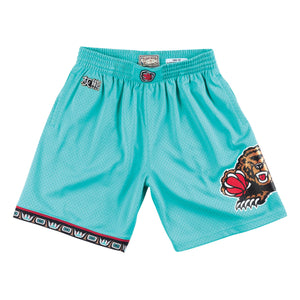 [SMSHNG18400-VGRTEAL98] Mens Mitchell & Ness NBA CNY Swingman Shorts Grizzlies 98