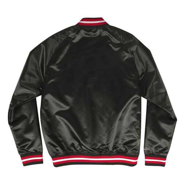 MITCHELL & NESS NBA LIGHTWEIGHT SATIN JACKET CHICAGO BULLS