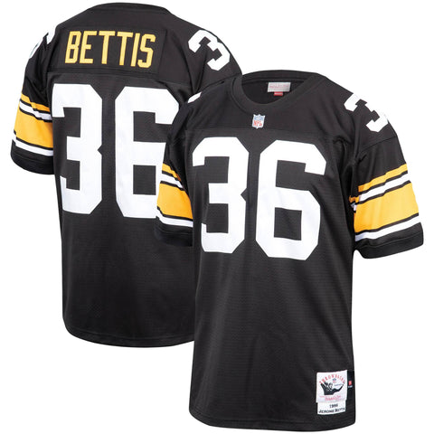 [AJY6GS19016-PSTBLCK96JBT] Mens Mitchell & Ness NFL Authentic Jersey Pittsburgh Steelers 96 Jerome Bettis