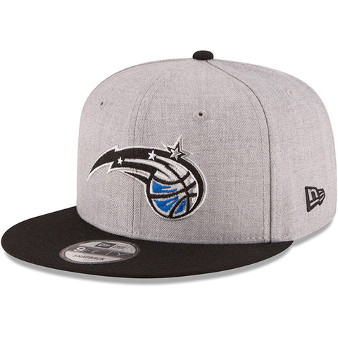 [70353738] Mens New Era NBA 950 2-Tone Heather Gray Snapback Cap Orlando Magic