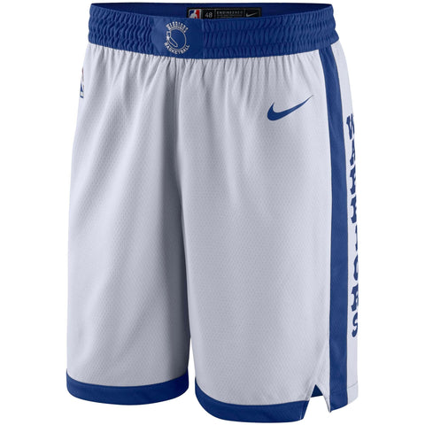 [9Z2B7BAGF] Youth Nike NBA Golden State Warriors Swingman Shorts