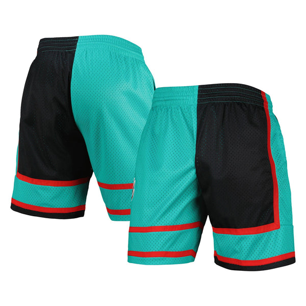 MITCHELL & NESS NBA SPLIT SWINGMAN SHORTS VANCOUVER GRIZZLIES 2001