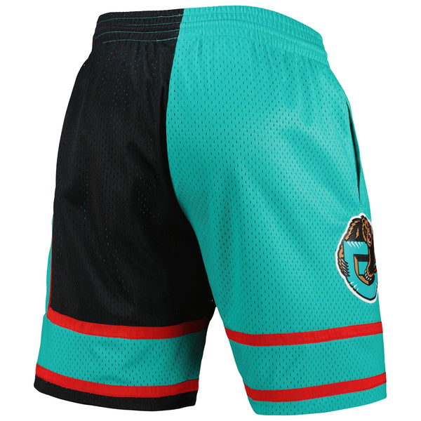 MITCHELL & NESS NBA SPLIT SWINGMAN SHORTS VANCOUVER GRIZZLIES 2001