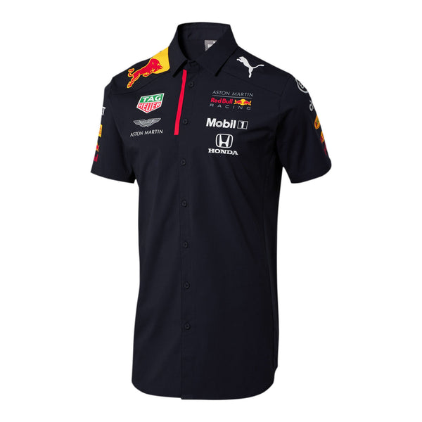 [762883-01] Mens Puma AMRBR Red Bull Racing Team Shirt