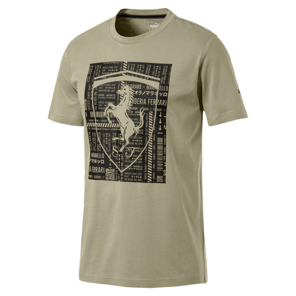 [577854-06] Mens Puma FERRARI BIG SHIELD TEE