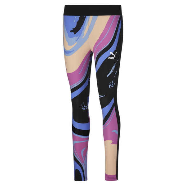 [533364-03] Womens Puma Marbled T7 AOP Leggings